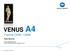 VENUS A4. bizhub C3350 / C3850. Fabio Recchia. Product Manager Office Konica Minolta Business Solutions S.p.A.