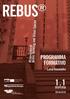 REBUS 1.1 PROGRAMMA FORMATIVO. public Building and Urban Spaces. REnovation of. Luisa Ravanello DISPENSA [02-04-2015]