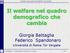 Il welfare nel quadro demografico che cambia