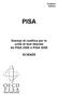 Svizzera Italiana PISA. Esempi di codifica per le unità di test liberate da PISA 2000 a PISA 2006 SCIENZE