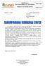 2012/2013. Pagina 1 di 11. Loro sedi. Agli uffici interessati Sede LA DIREZIONE