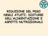 RIDUZIONE DEL PESO NEGLI ATLETI: DISTURBI DELL ALIMENTAZIONE E ASPETTI NUTRIZIONALI