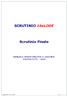 SCRUTINIO 10eLODE. Scrutinio Finale. MANUALE OPERATIVO PER IL DOCENTE Interfaccia PC Ipad