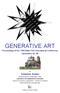 GENERATIVE ART Proceedings of the 1988 Milan First International Conference Generative Art 98