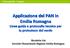 Applicazione del PAN in Emilia Romagna Linee guida e protocollo tecnico per la protezione del verde