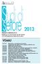 VG66U. ntrate. genzia PERIODO D IMPOSTA 2012. Modello per la comunicazione dei dati rilevanti ai fini dell applicazione degli studi di settore