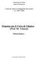 Dispense per il Corso di Chimica (Prof. M. Tolazzi)