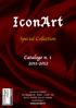 Special Collection. www.iconart.it. Icon Art by A.Mochi Via Sangallo 30 60025 Loreto AN Tel 071 976478 Fax 071 976092 info@iconart.