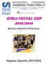 GIRLS FUTSAL CUP 2015/2016