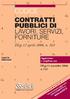 PARTE I PRINCIPI E DISPOSIZIONI COMUNI E CONTRATTI ESCLUSI IN TUTTO O IN PARTE DALL AMBITO DI APPLICAZIONE DEL CODICE