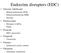 Endocrine disrupters (EDC)