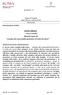 ALLEGATO A. Scheda di Progetto Mod. PRO rev. 0 del 04.10.06 Parte prima CENTRO FAMIGLIA STELLA POLARE. Municipio Roma XIII