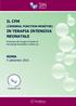 IL CFM IN TERAPIA INTENSIVA NEONATALE ROMA. 4 settembre 2015 (CEREBRAL FUNCTION MONITOR)