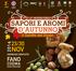 27^ MOSTRA FIERA SAPORI E AROMI D AUTUNNO Il Salotto del Gusto