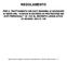 REGOLAMENTO. Approvato dal Consiglio comunitario nella seduta del 1 febbraio 2006 con atto n. 11