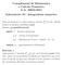 Complementi di Matematica e Calcolo Numerico A.A. 20010-2011 Laboratorio 10 - Integrazione numerica