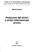 Protezione dei minori e diritto internazionale privato