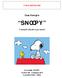 Carta dei Servizi. Casa Famiglia SNOOPY. Comunità educativa per minori. Via Roma 108 Castelpagano (BN) Te./fax 0824/ 935655 939045