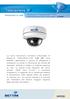 Telecamere IP TDA101M221-I/IR. Minidome IP Megapixel Day & Night Antivandalo per esterno Standard