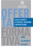 offer ta forma tiva SCUOLA DI LINGUE E LETTERATURE, TRADUZIONE E INTERPRETAZIONE