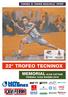 TORNEO DI TENNIS MASCHILE OPEN. Organizzazione: Circolo Tennistico Borgo San Donnino. Tennis Club Fidenza Tennis Club Alseno 22 TROFEO TECNINOX