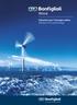Soluzioni per l energia eolica Solutions for wind energy