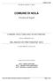 Prot.29141 del 28/11/2013 COMUNE DI NOLA. Provincia di Napoli PARERE DELL ORGANO DI REVISIONE SULLA PROPOSTA DI BILANCIO DI PREVISIONE 2013