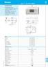 Serie 1T - Termostato digitale. Caratteristiche SERIE 1T 1T.31