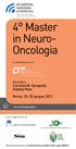 4 Master in Neuro- Oncologia