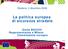 La politica europea di sicurezza stradale