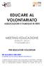 EDUCARE AL VOLONTARIATO