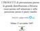 I PROGETTI di prevenzione presso la grande distribuzione a Brescia: osservazione sull attuazione e sulla percezione presso il punto vendita