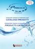 CATALOGO PRODOTTI PRODUCTS CATALOGUE