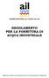 AZIENDE INDUSTRIALI DI LUGANO (AIL) SA REGOLAMENTO PER LA FORNITURA DI ACQUA INDUSTRIALE