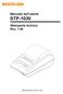 Manuale dell utente STP-103II Stampante termica Rev. 1.00