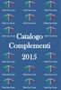 Catalogo Complementi 2015