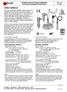 TRASMETTITORI ELETTRONICI DI PRESSIONE ELECTRONIC PRESSURE TRANSMITTERS