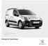 Listino prezzi 03 / 2013. Peugeot partner