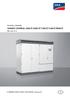 Inverter centrale SUNNY CENTRAL 500CP/630CP/720CP/760CP/800CP