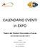 CALENDARIO EVENTI in EXPO