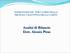 ESERCITAZIONE PER I CORSI DELLA PROF.SSA VALENTINA DELLA CORTE. Analisi di Bilancio Dott. Alessio Piras