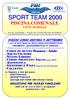 SPORT TEAM 2000 PISCINA COMUNALE CITTA DI FIUGGI VIA VAL MADONNA FIUGGI TEL 0775547536 FAX 0775548317 INIZIO CORSI GIOVEDI 9 SETTEMBRE