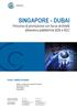 SINGAPORE - DUBAI Percorso di promozione con focus architetti attraverso piattaforma B2B e B2C