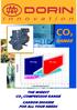 CO 2 RANGE THE WIDEST CO 2 COMPRESSOR RANGE CARBON DIOXIDE FOR ALL YOUR 1 NEEDS. TCS range. SCS range. Pressure [bar]