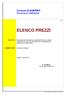 Comune di SOSPIRO Provincia di CREMONA ELENCO PREZZI