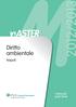 2012/2013. Diritto ambientale. Napoli. Formula part-time. Master di specializzazione