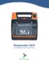 Responder AED. Defibrillatore esterno automatico