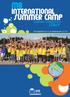 (8-12) (13-15) ROME NAPOLI VENICE MB SUMMER CAMP BOLOGNA MILAN