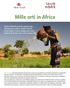 Mille orti in Africa. Paola Viesi