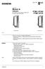 Moduli di misura per resistenze o termosonde in platino (DIN IEC 751) o nichel (DIN 43 760)